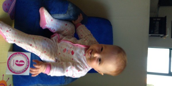 Maeva and Miya are 9 months old